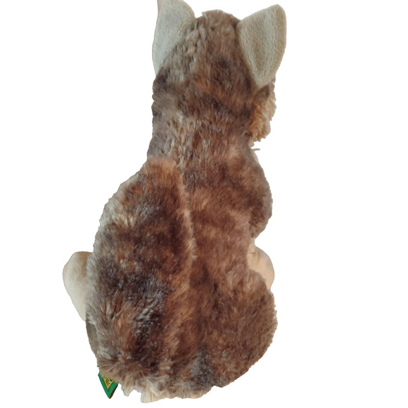 Wild Republic Timber Wolf Plush Stuffed Animal Brown Grey Plushie Toy 12” - Picture 5 of 11